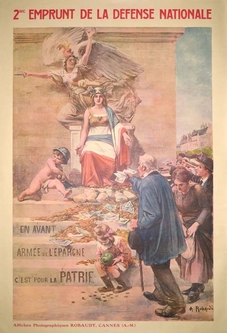 Voir l'affiche du deuxième emprunt de la défense nationale en plus grand